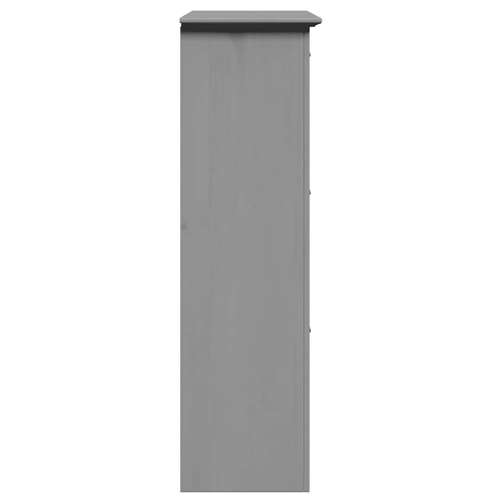 Schuhregal Bodo 80X35X118 Cm Grau