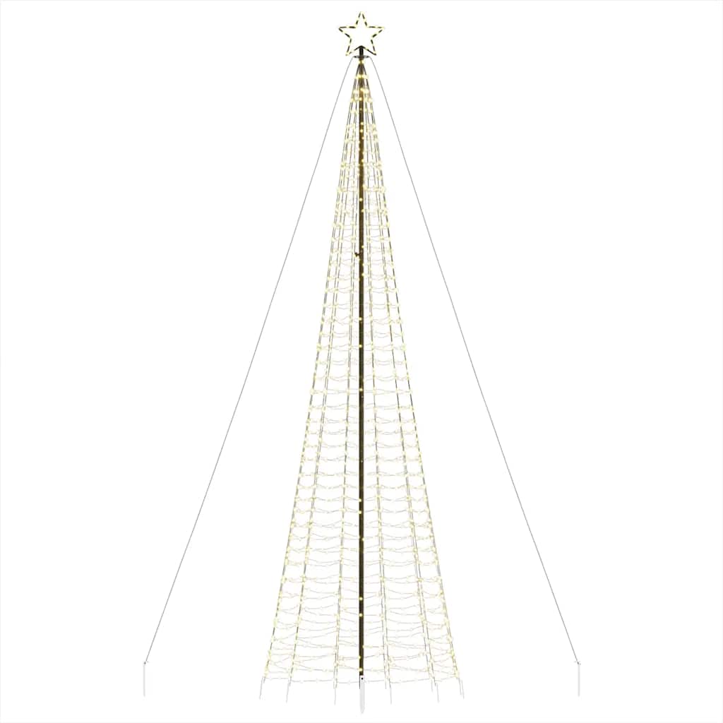 Led Weihnachtsbaum Mit Erdspießen 1534 Leds Warmweiß