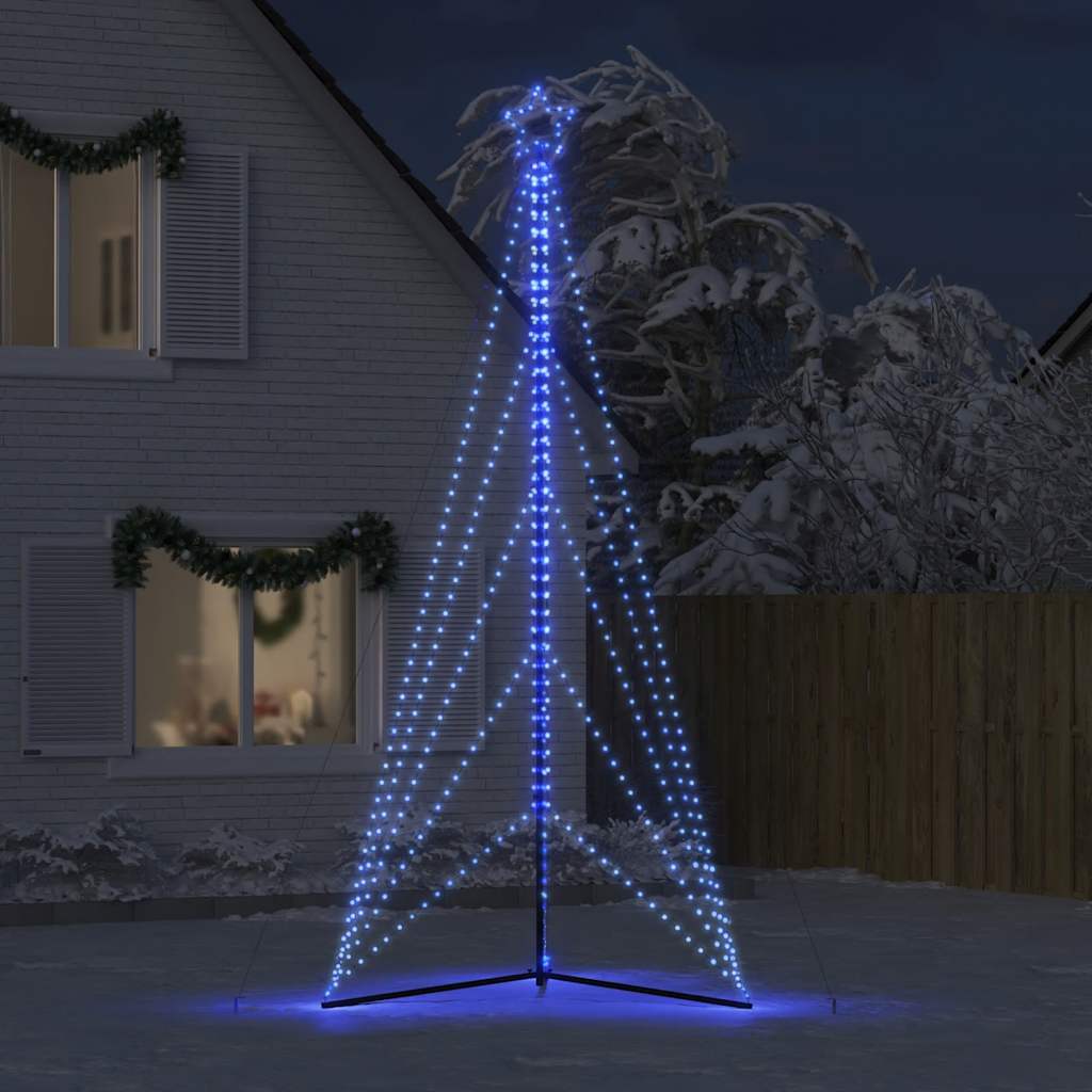 Led Weihnachtsbaum 615 Leds 404,5 Cm Blau
