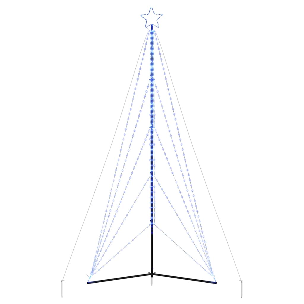 Led Weihnachtsbaum 615 Leds 404,5 Cm Blau