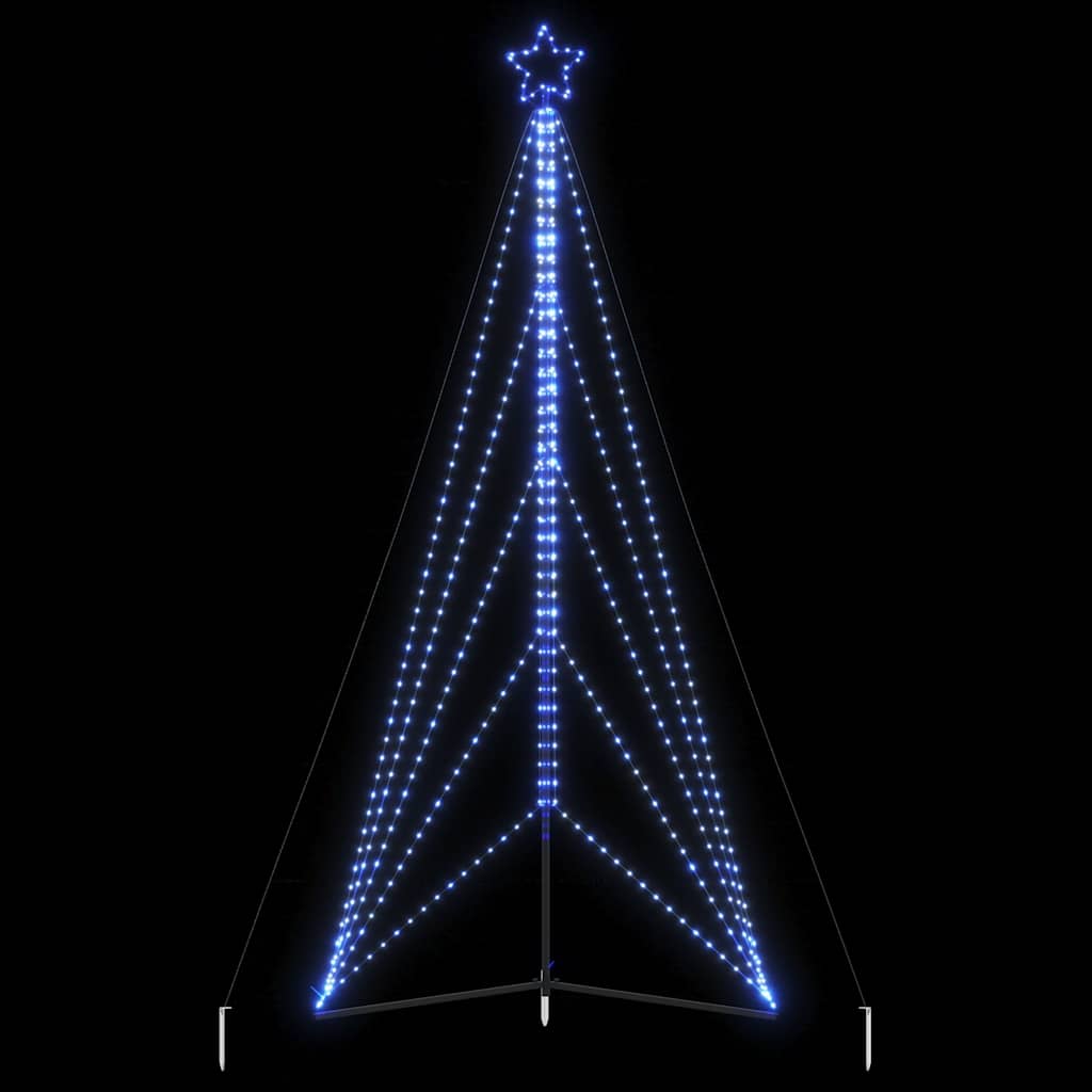 Led Weihnachtsbaum 615 Leds 404,5 Cm Blau