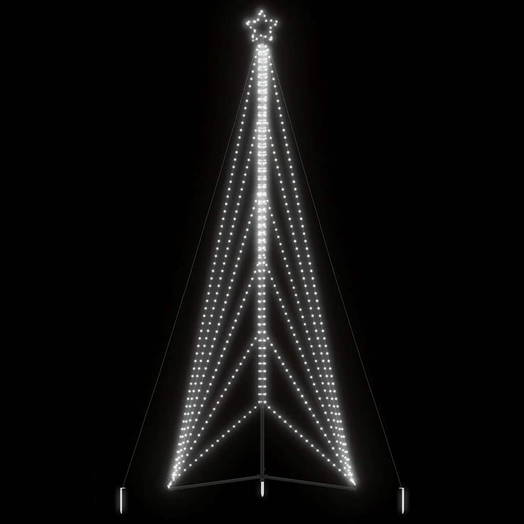 Led Weihnachtsbaum 525 Leds 302 Cm Kaltweiß