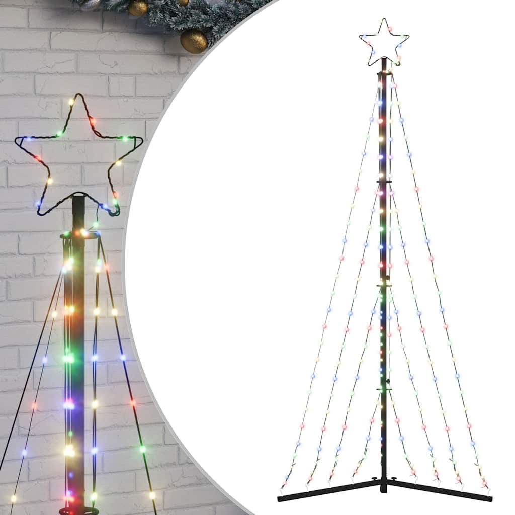 Led Weihnachtsbaum 339 Leds 187 Cm Mehrfarbig