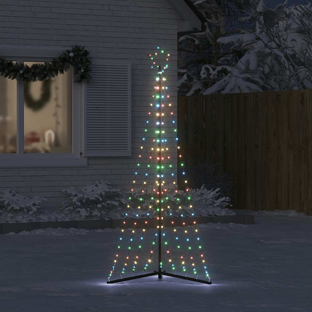 Led Weihnachtsbaum 339 Leds 187 Cm Mehrfarbig