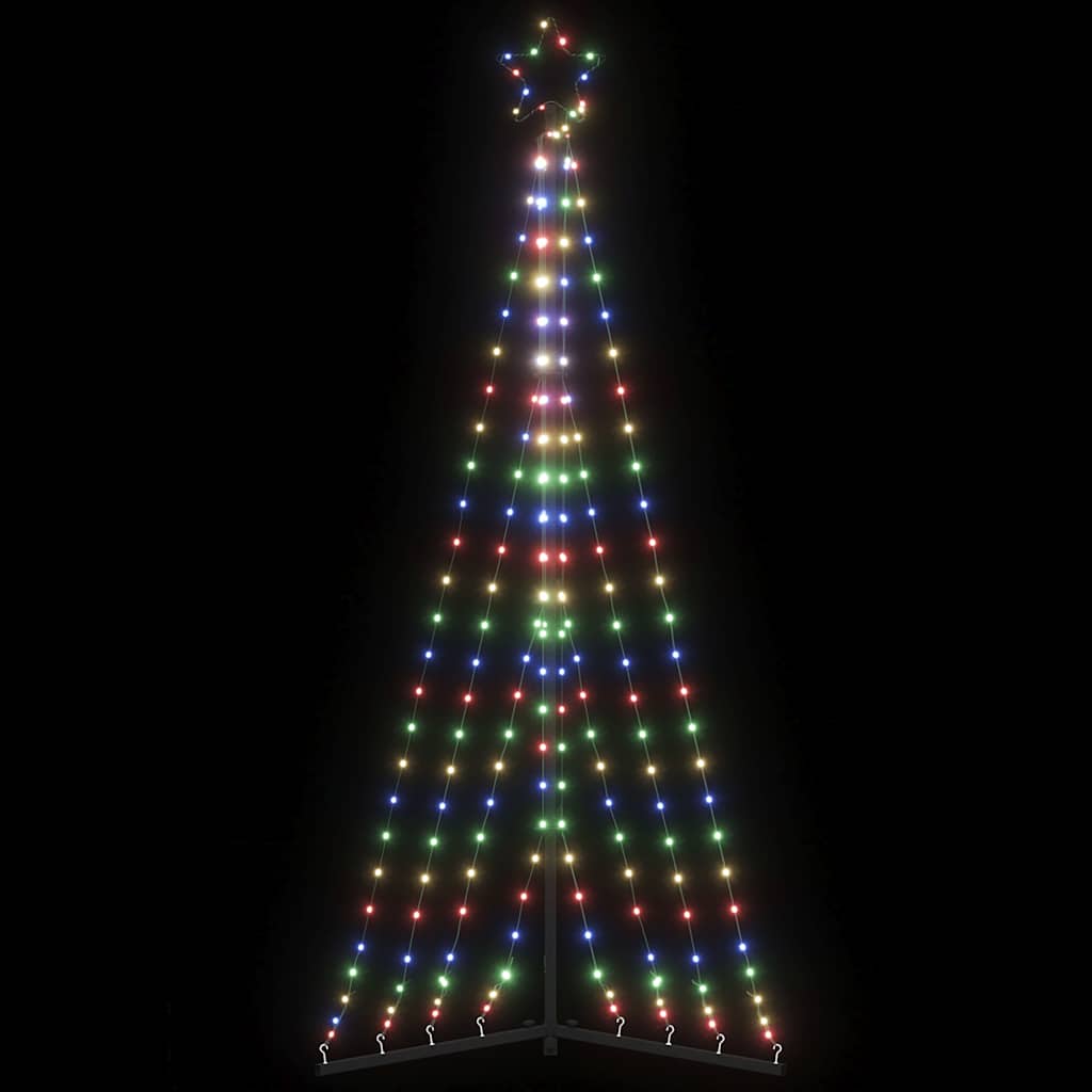 Led Weihnachtsbaum 339 Leds 187 Cm Mehrfarbig