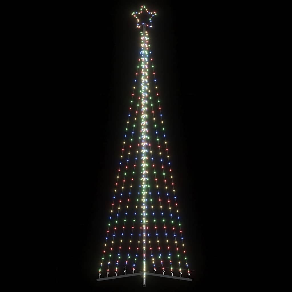 Led Weihnachtsbaum 339 Leds 187 Cm Mehrfarbig