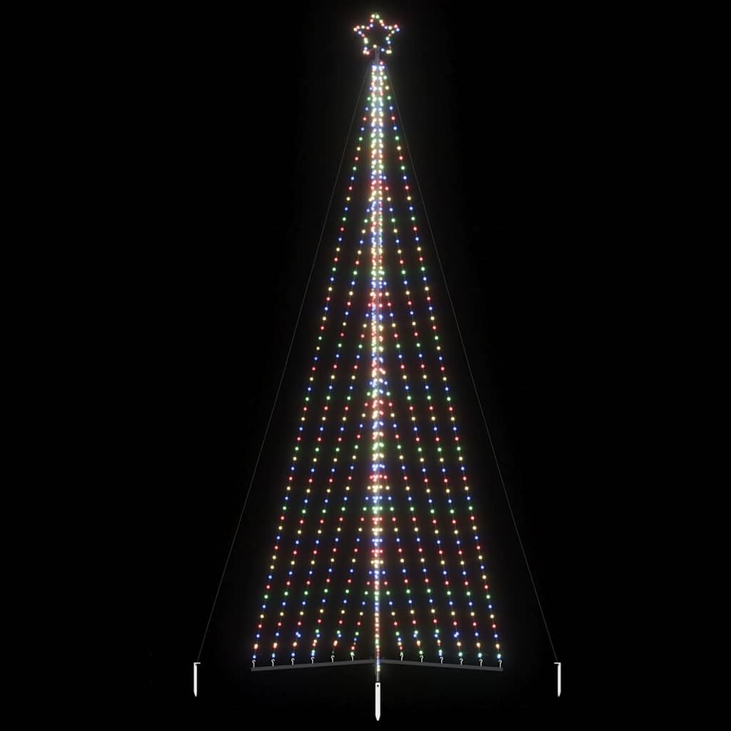 Led Weihnachtsbaum 339 Leds 187 Cm Mehrfarbig
