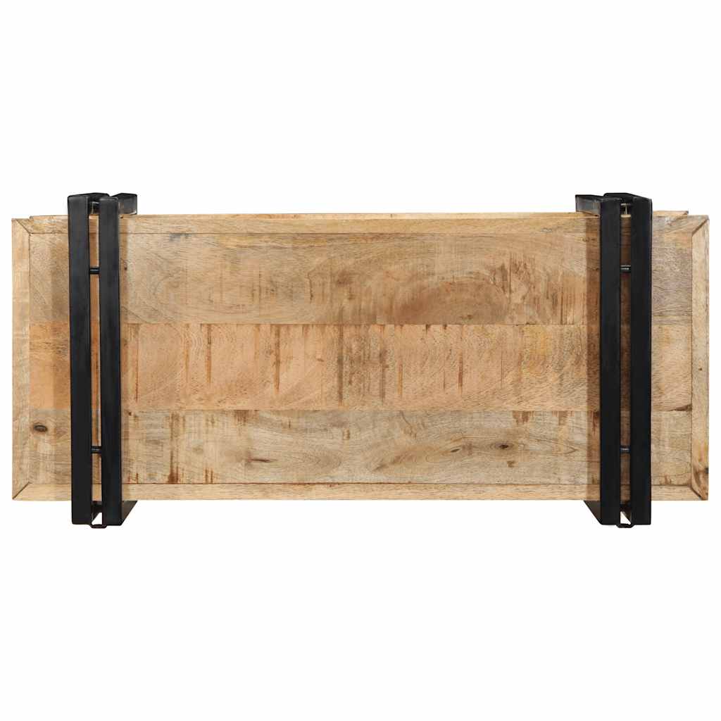 Wandregal Raues Massivholz Mango