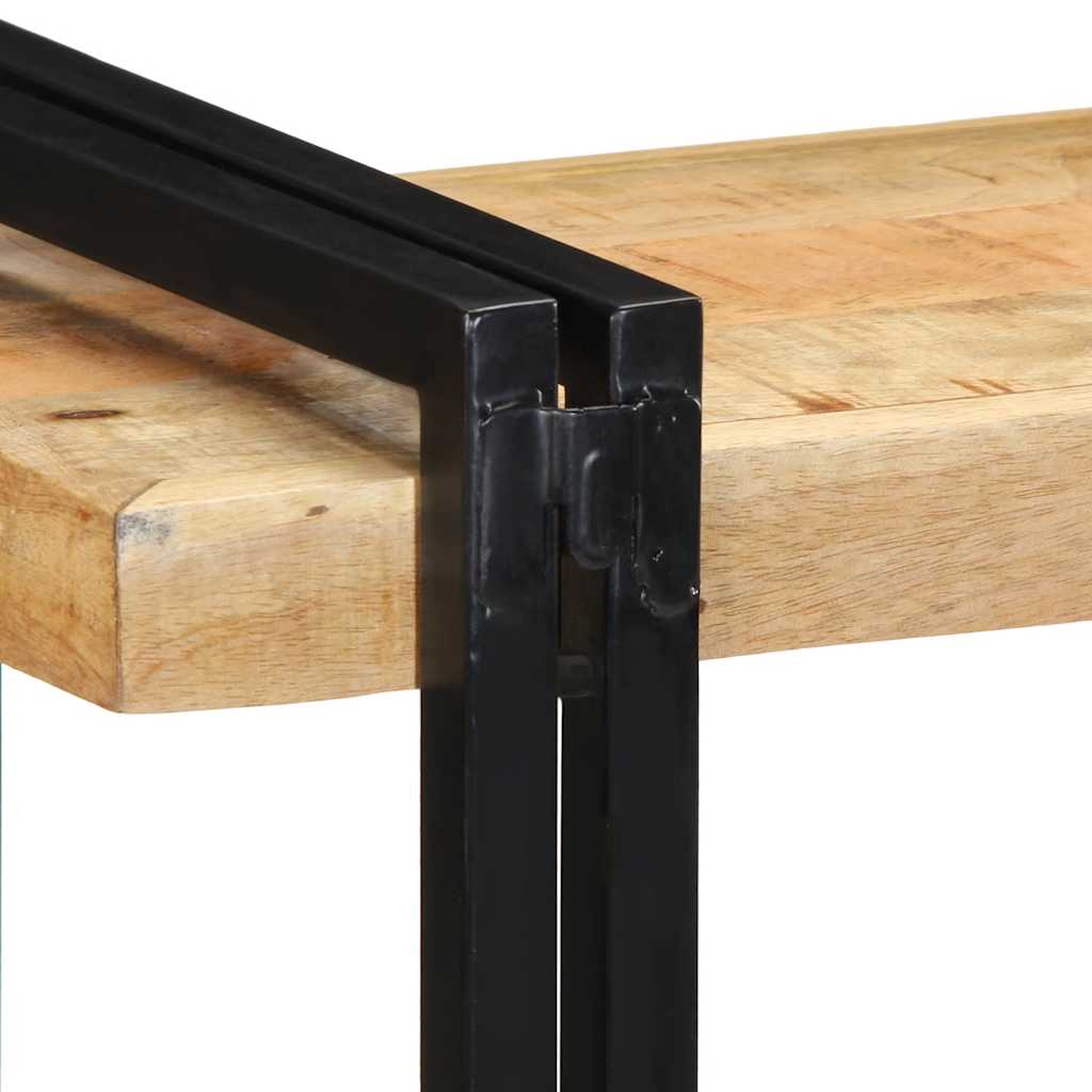 Wandregal Raues Massivholz Mango