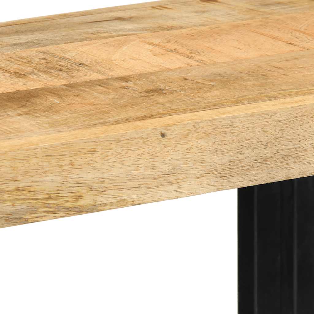 Wandregal Raues Massivholz Mango