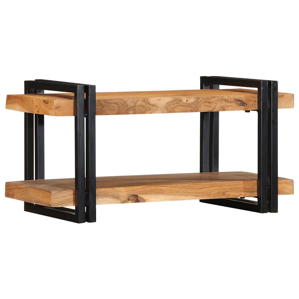 Wandregal Raues Massivholz Mango