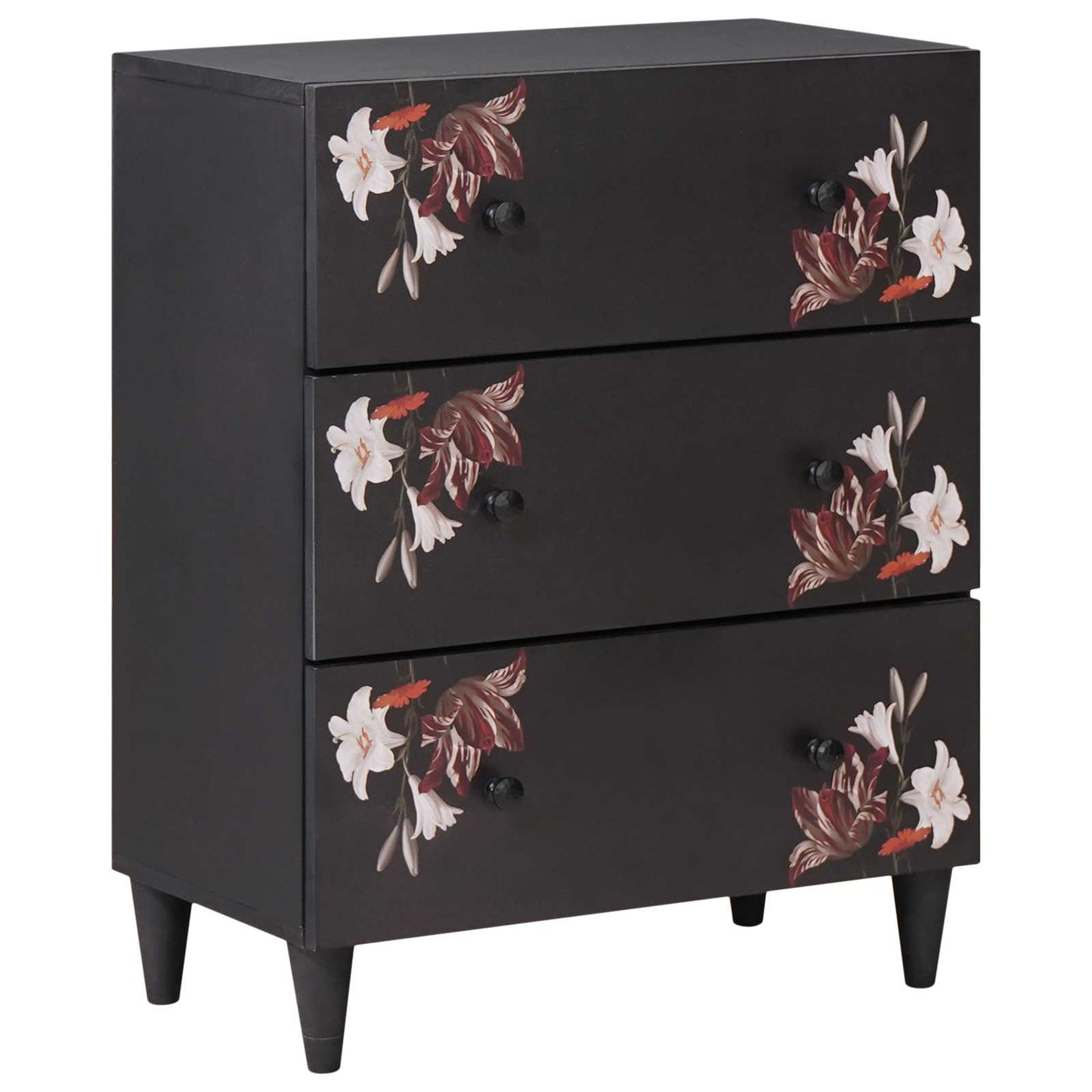 Stauraumschränke 2 Stk. 120 X 33 X 75 Cm Massivholz Mango