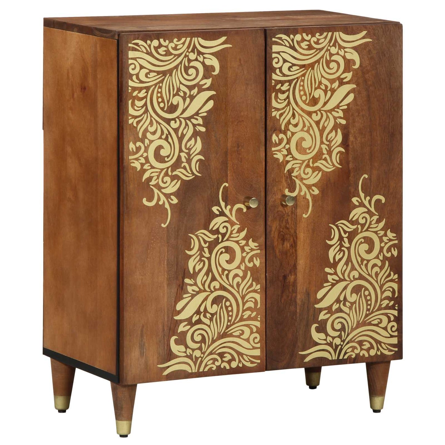 Badezimmerschrank-Set Mit Schubladen 3 Pcs Und Gold