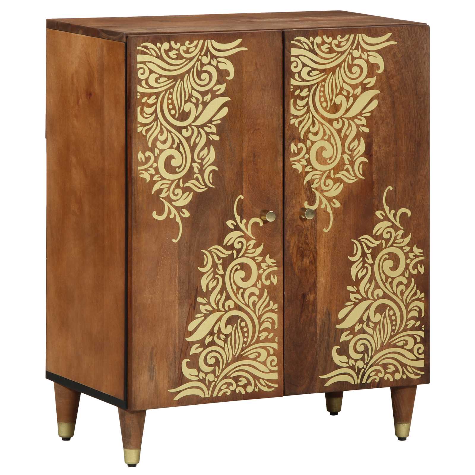 Badezimmerschrank-Set Mit Schubladen 3 Pcs Und Gold