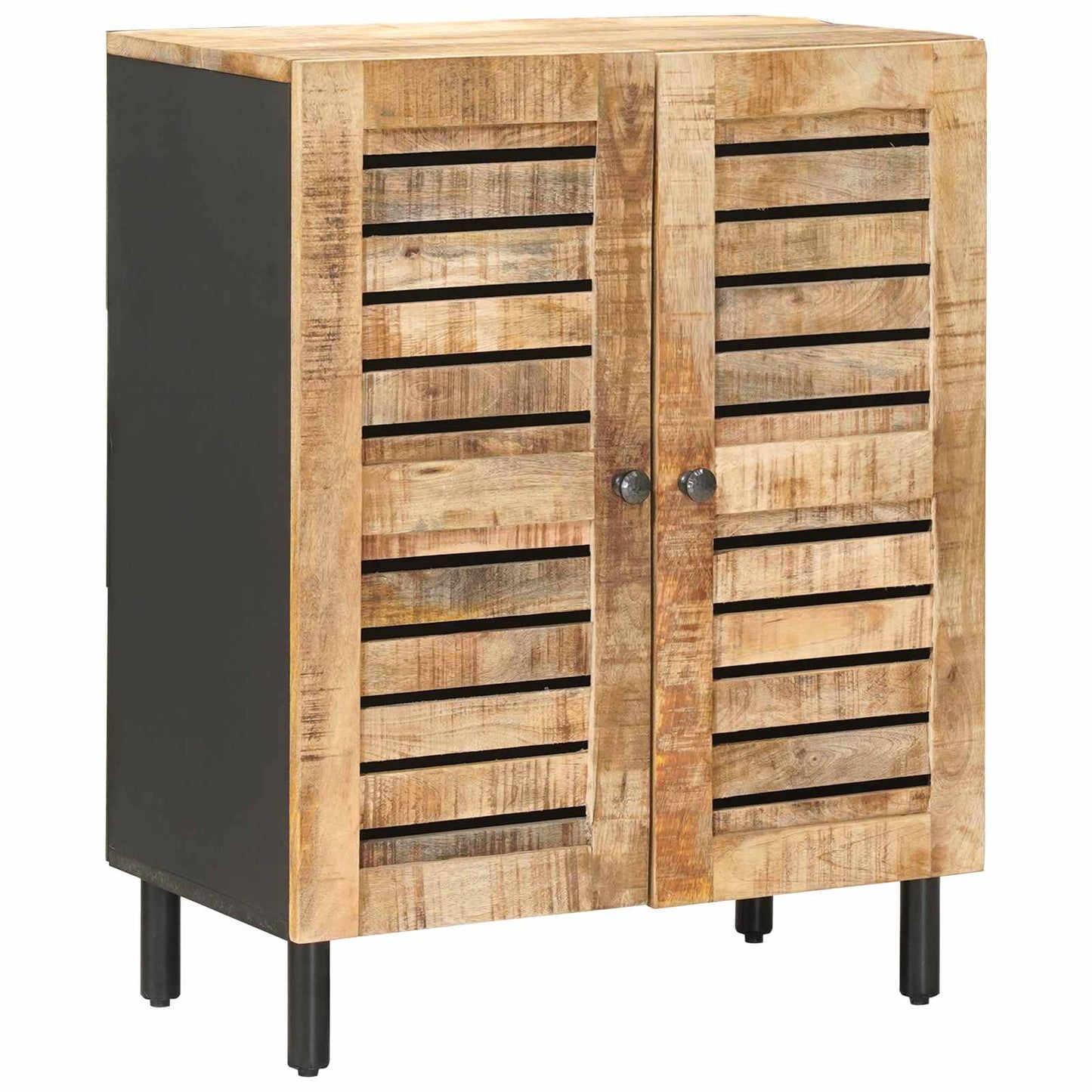 Stauraumschränke 3 Stk. 180 X 33 X 75 Cm Massivholz Mango Natur