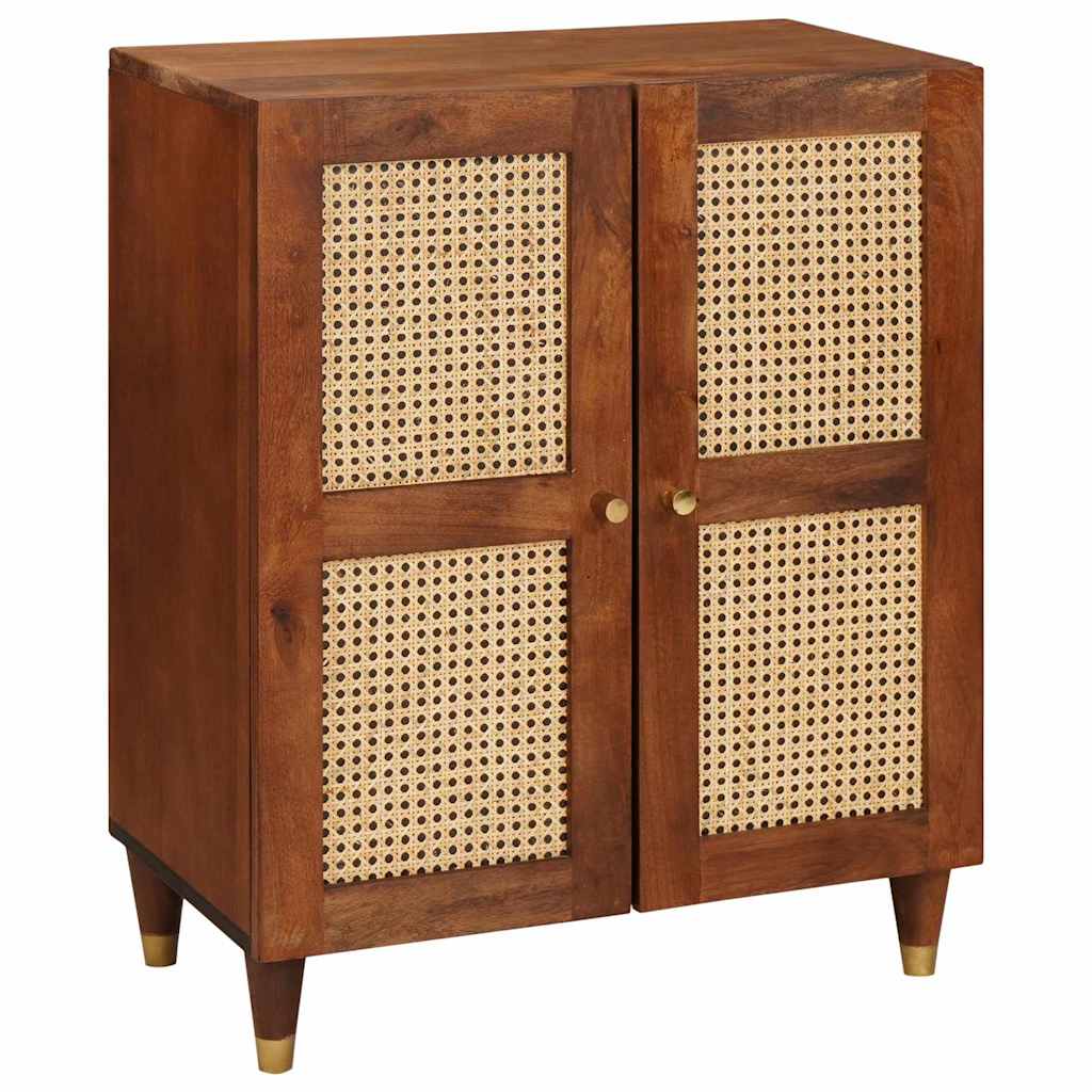 Sideboard Set 3 Pcs Braun 180 X 33 X 75 Cm Massivholz Mango