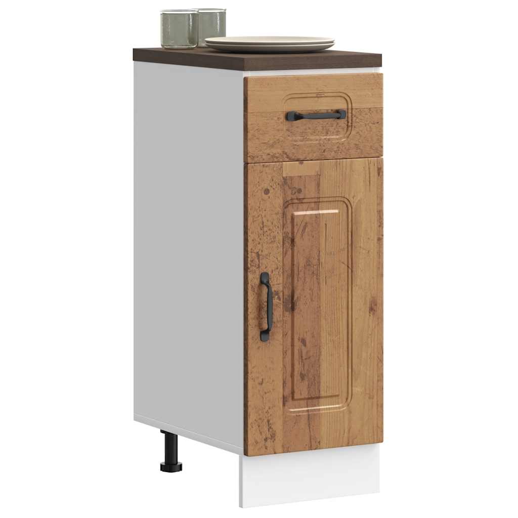 Geschirrspülerblende Kalmar Braun Eichen-Optik 60X1,5X57 Cm