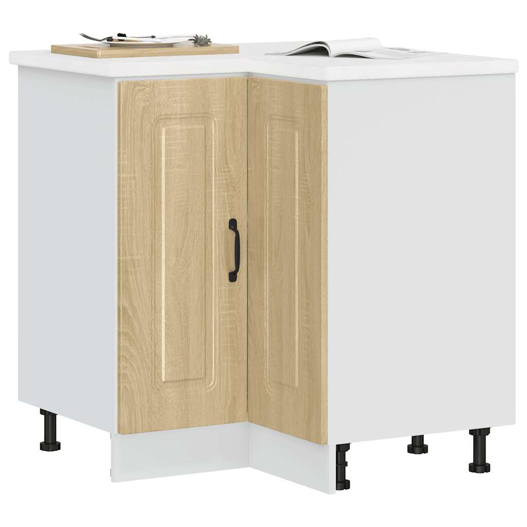 Geschirrspülerblende Kalmar Braun Eichen-Optik 60X1,5X57 Cm