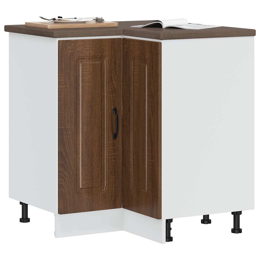 Geschirrspülerblende Kalmar Braun Eichen-Optik 60X1,5X57 Cm