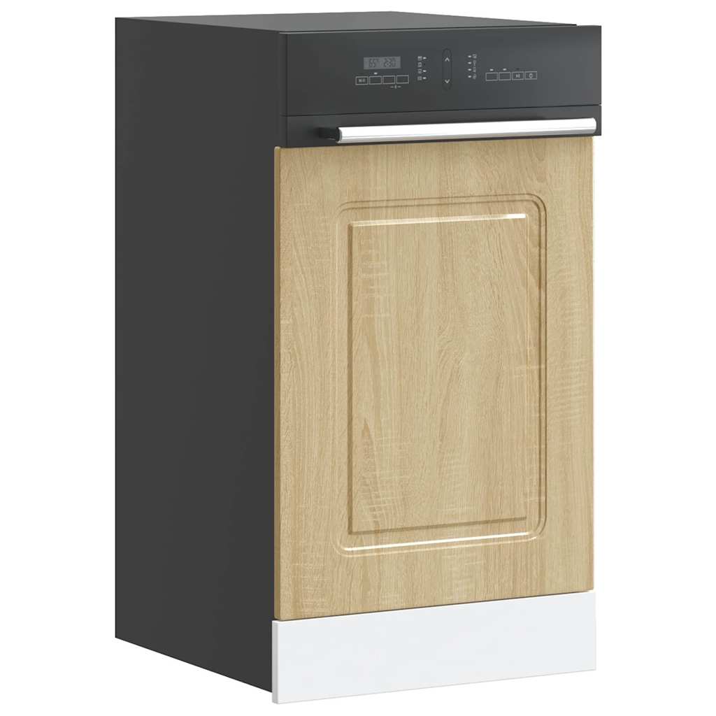 Geschirrspülerblende Kalmar Braun Eichen-Optik 60X1,5X57 Cm