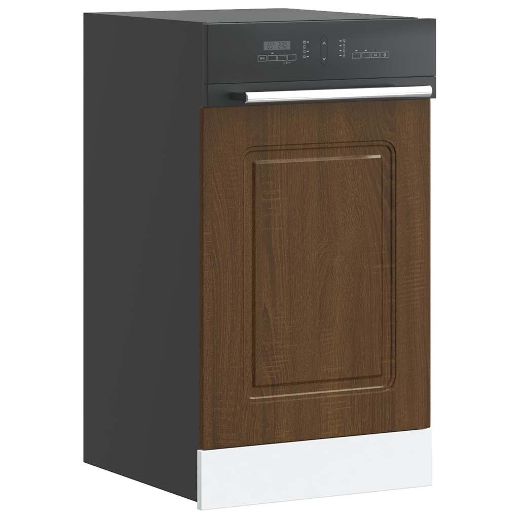 Geschirrspülerblende Kalmar Braun Eichen-Optik 60X1,5X57 Cm