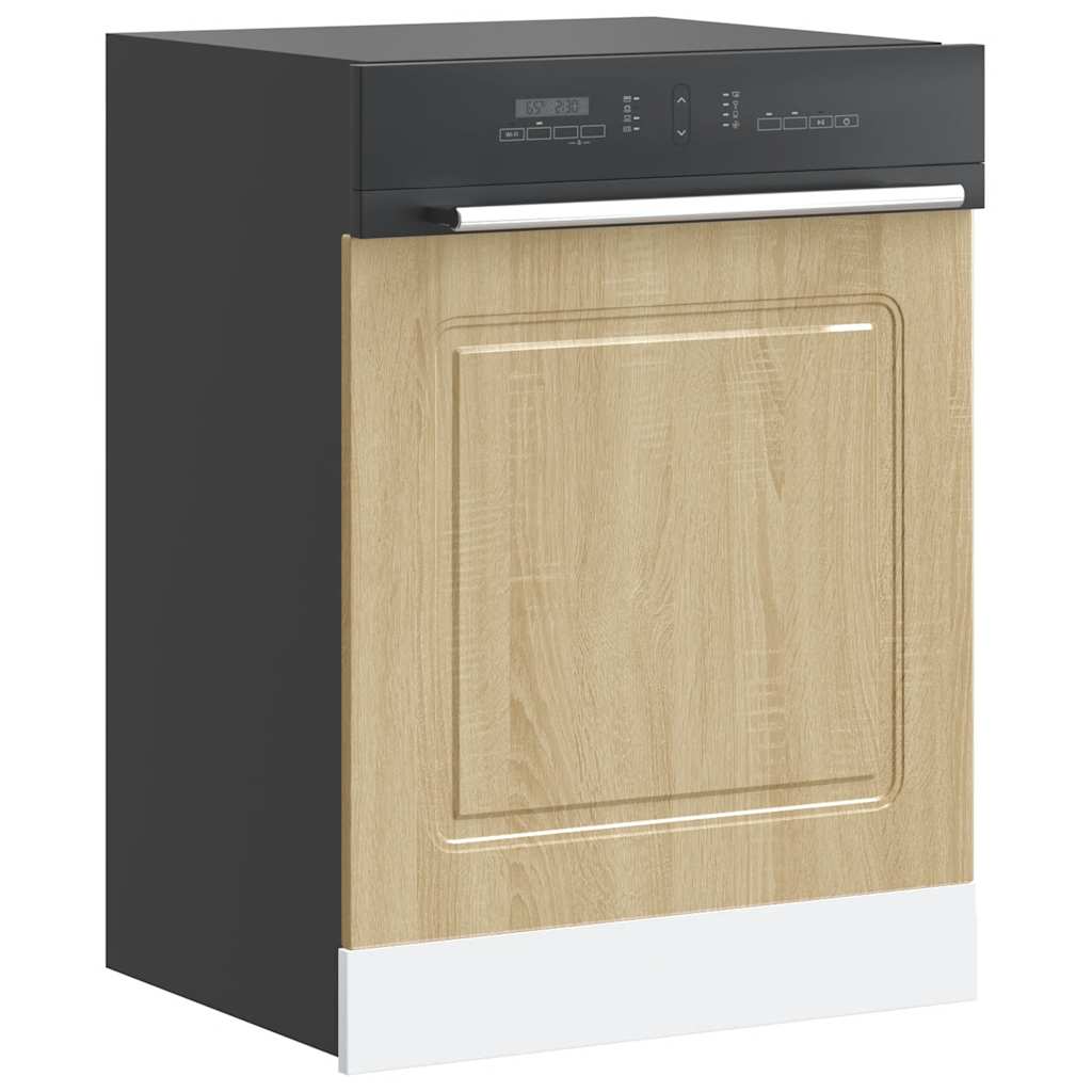 Geschirrspülerblende Kalmar Braun Eichen-Optik 60X1,5X57 Cm