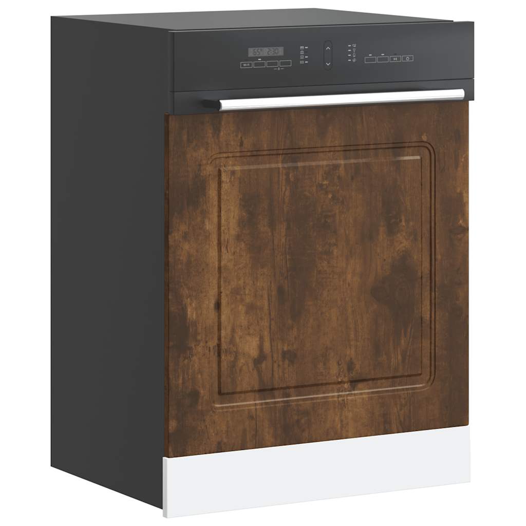 Geschirrspülerblende Kalmar Braun Eichen-Optik 60X1,5X57 Cm