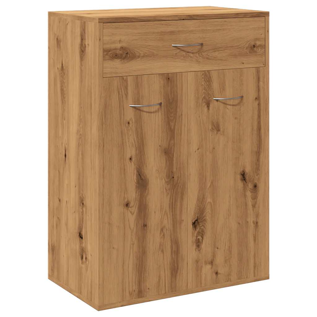 Schuhschrank 60X35X84 Cm Holzwerkstoff Artisan-Eiche