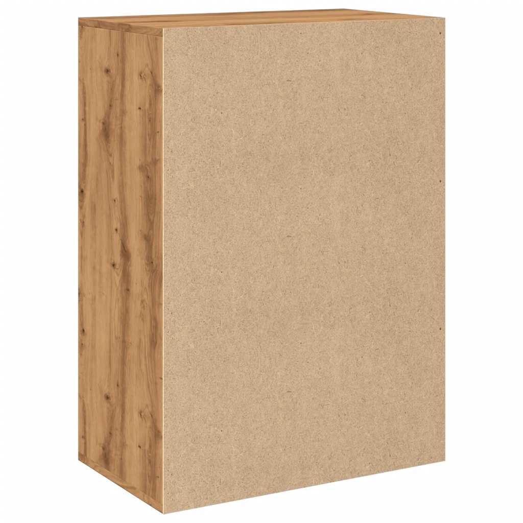 Schuhschrank 60X35X84 Cm Holzwerkstoff Artisan-Eiche