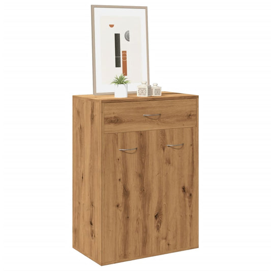 Schuhschrank 60X35X84 Cm Holzwerkstoff Artisan-Eiche