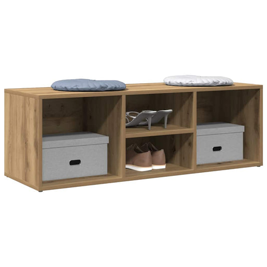 Schuhbank 105X35X35 Cm Holzwerkstoff Artisan-Eiche