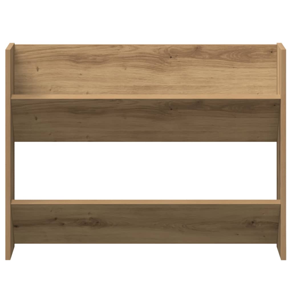 Wand-Schuhregal Holzwerkstoff Artisan-Eiche