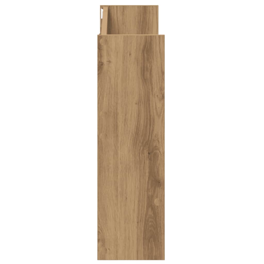 Wand-Schuhregal Holzwerkstoff Artisan-Eiche