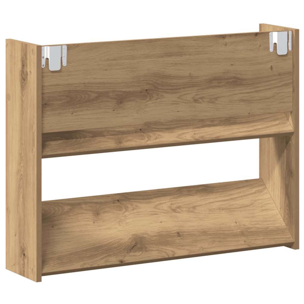 Wand-Schuhregal Holzwerkstoff Artisan-Eiche