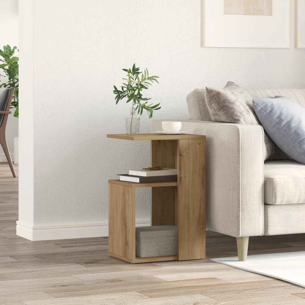 Beistelltisch -Optik 36X30X56 Cm Holzwerkstoff