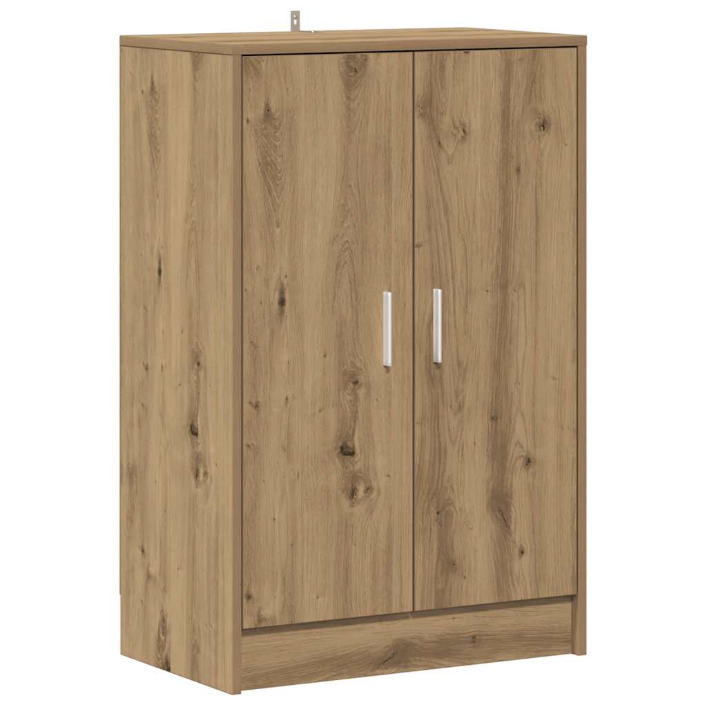 Schuhschrank Holzwerkstoff Artisan-Eiche