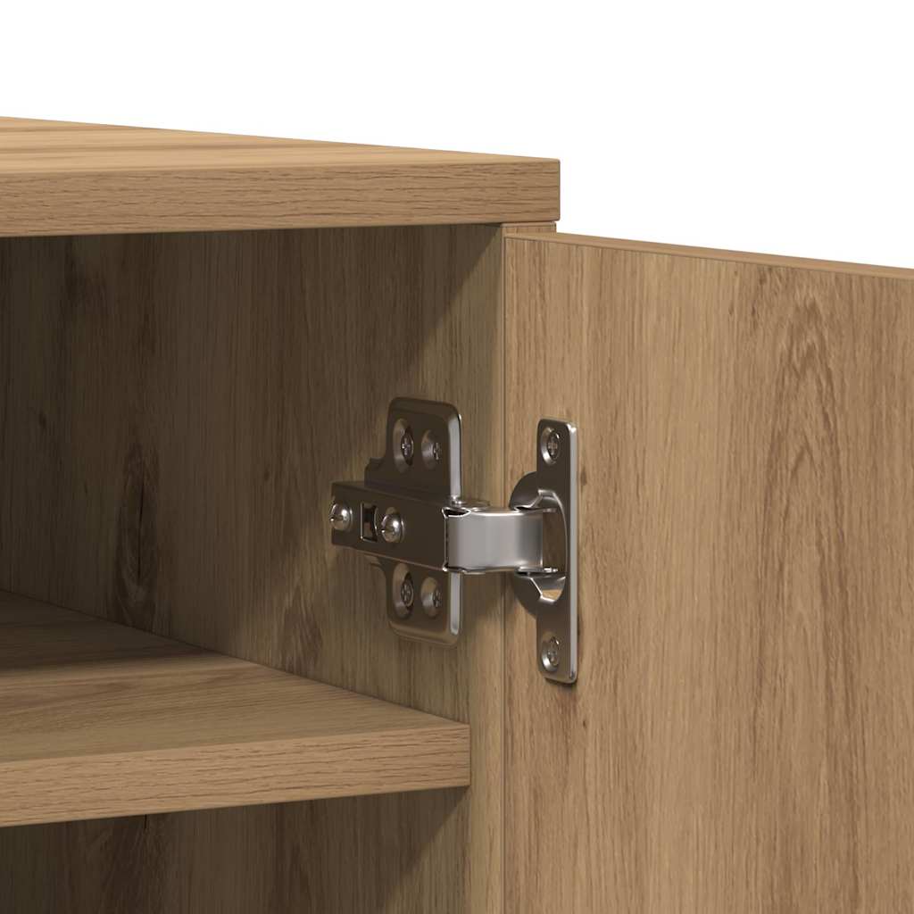 Schuhschrank Holzwerkstoff Artisan-Eiche