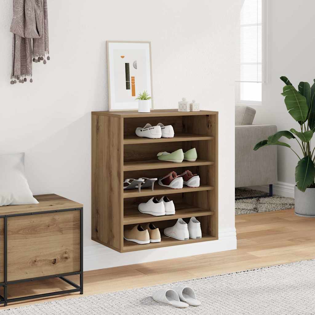 Schuhregal 60X35X70 Cm Holzwerkstoff