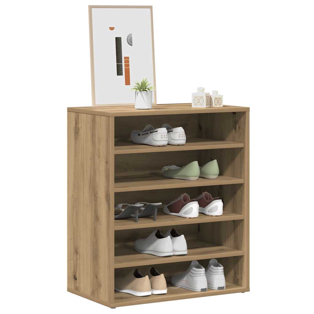 Schuhschrank Holzwerkstoff Artisan-Eiche