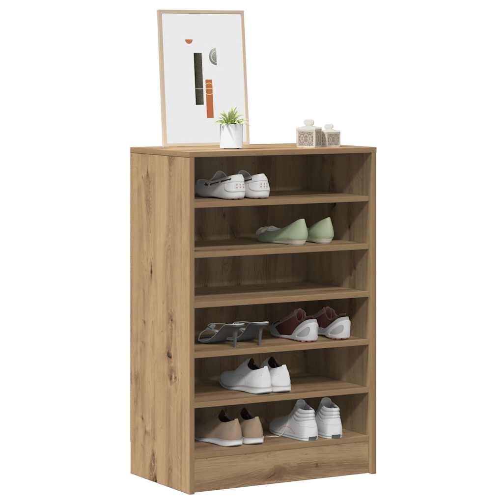 Schuhschrank Holzwerkstoff Artisan-Eiche