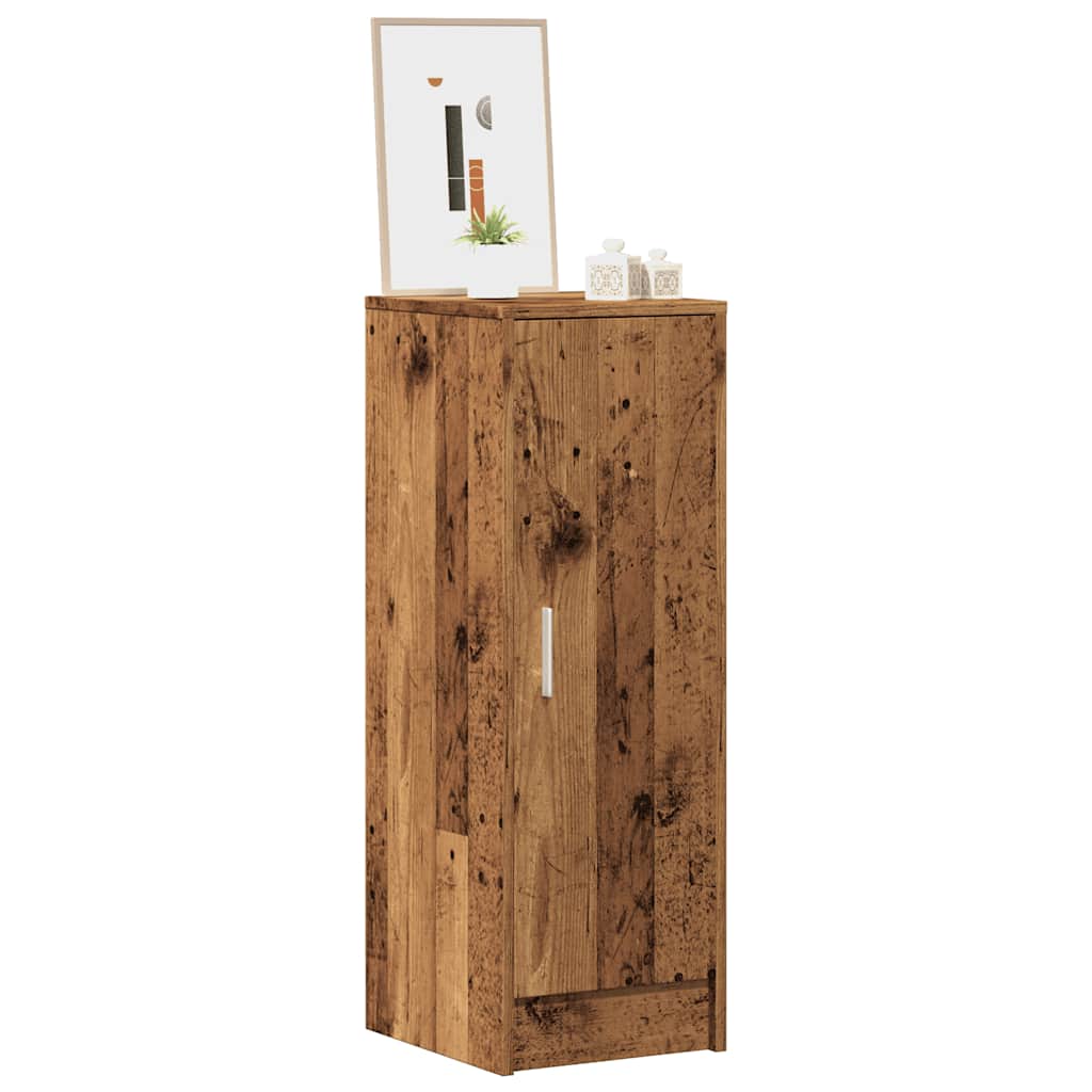 Schuhschrank -Optik Holzwerkstoff Altholz