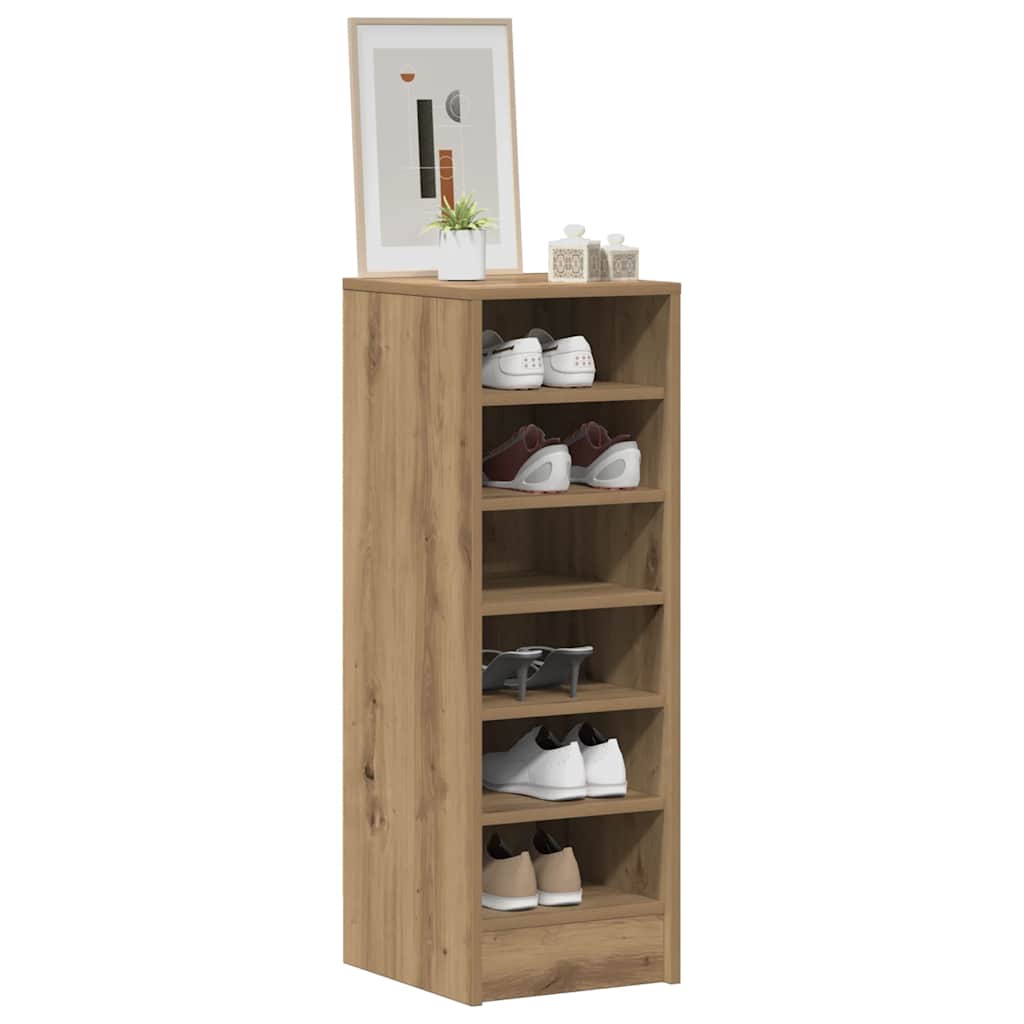 Schuhschrank Holzwerkstoff Artisan-Eiche