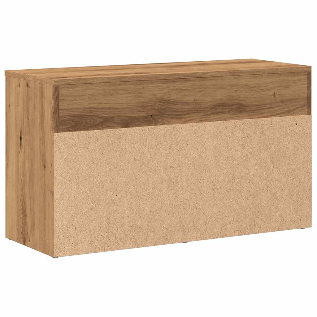 Schuhbank Holzwerkstoff Artisan-Eiche