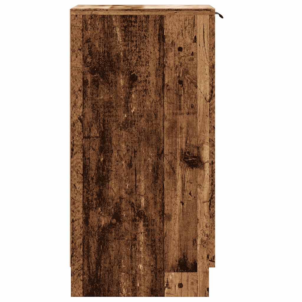 Schuhschrank -Optik 29,5X35X70 Cm Holzwerkstoff Altholz
