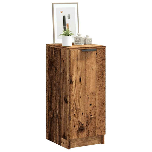 Schuhschrank -Optik 29,5X35X70 Cm Holzwerkstoff Altholz