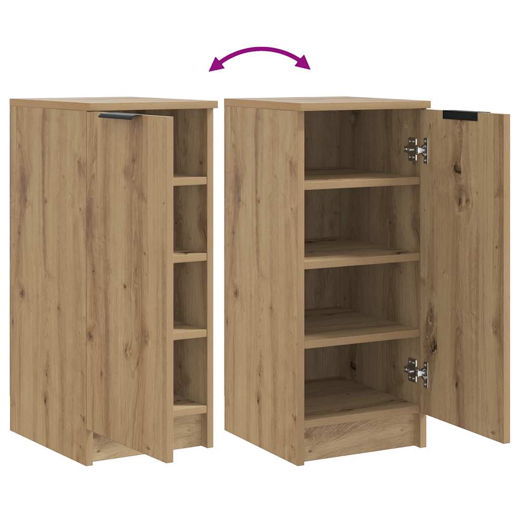 Schuhschrank 29,5X35X70 Cm Holzwerkstoff Artisan-Eiche