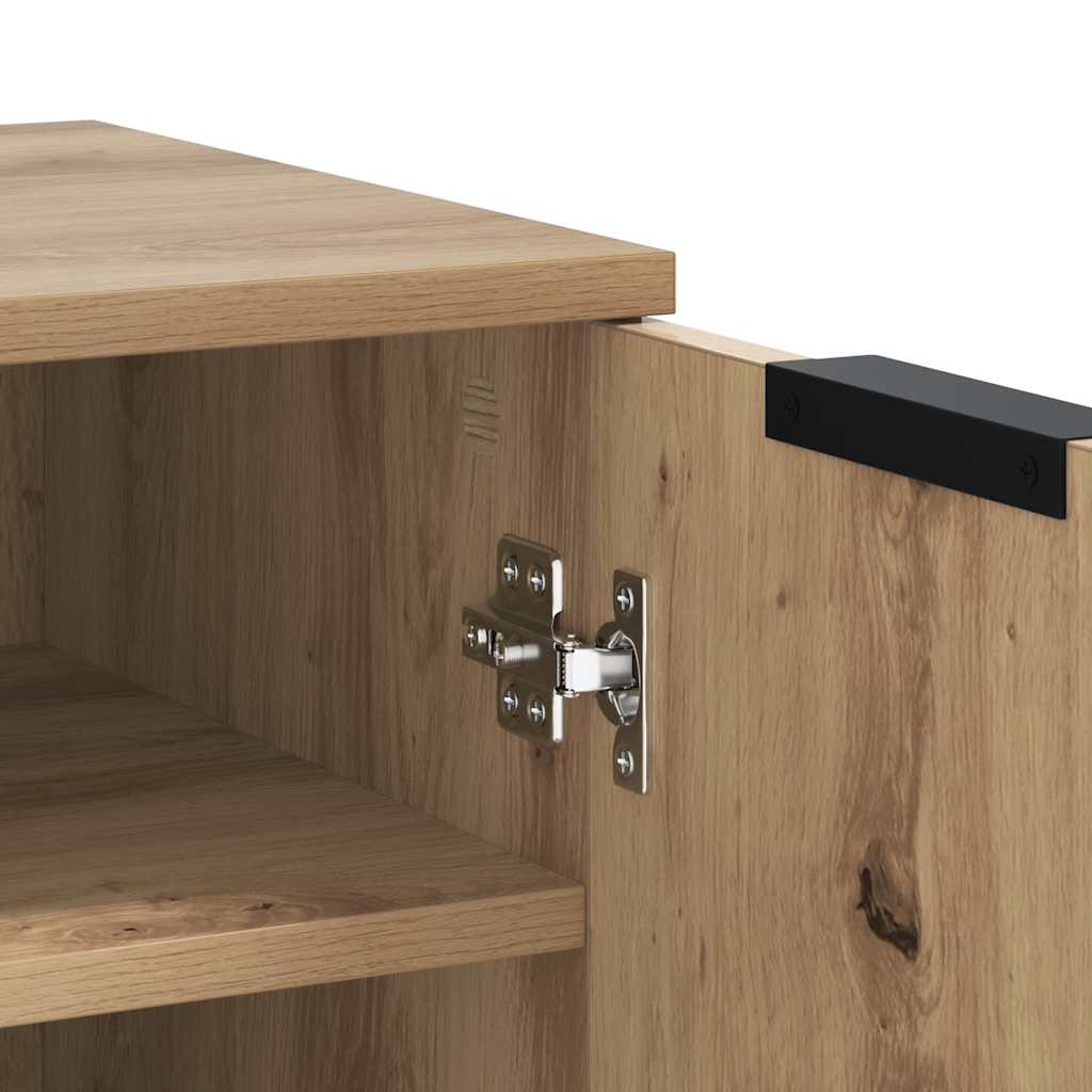 Schuhschrank 29,5X35X70 Cm Holzwerkstoff Artisan-Eiche