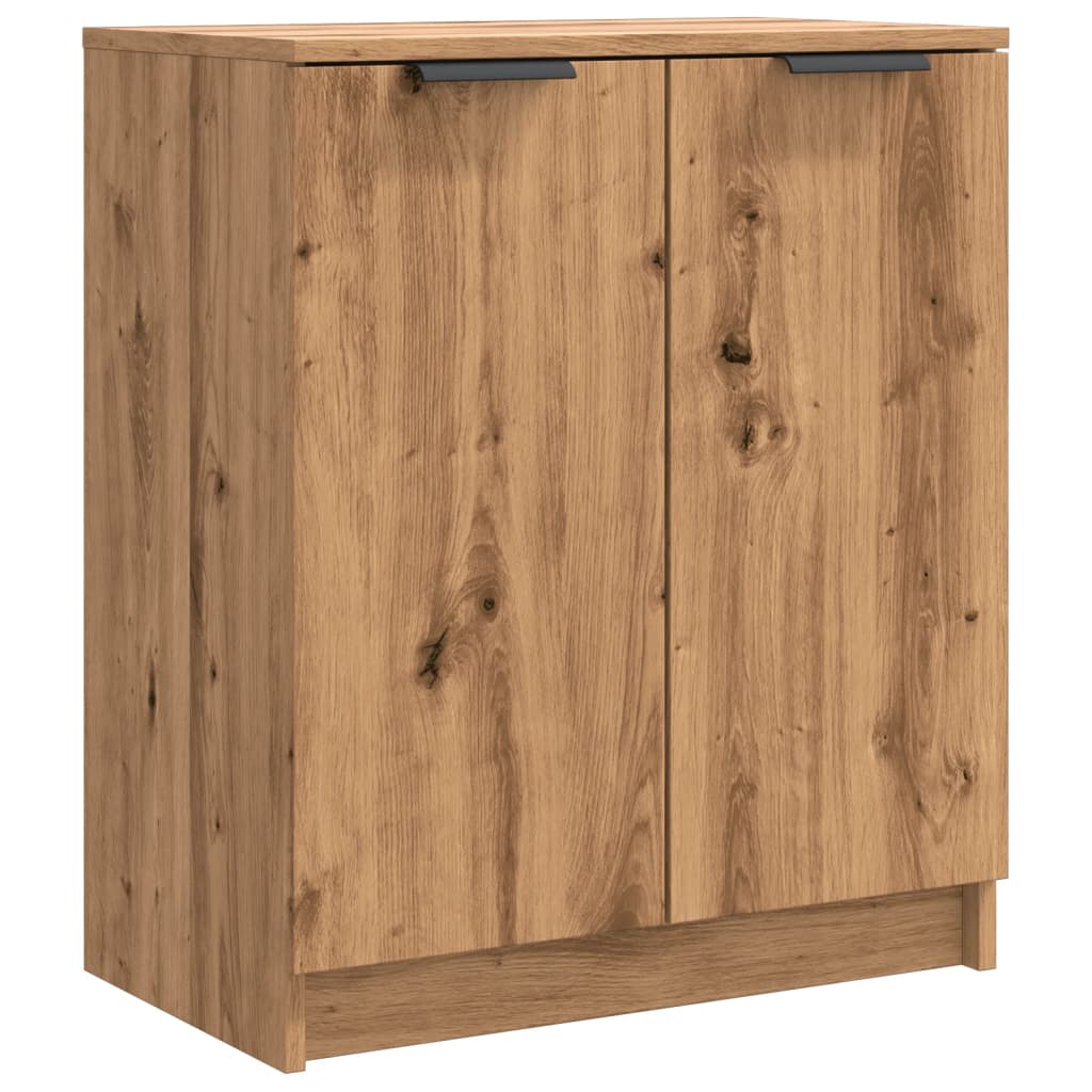 Schuhschrank 59X35X70 Cm Holzwerkstoff Artisan-Eiche