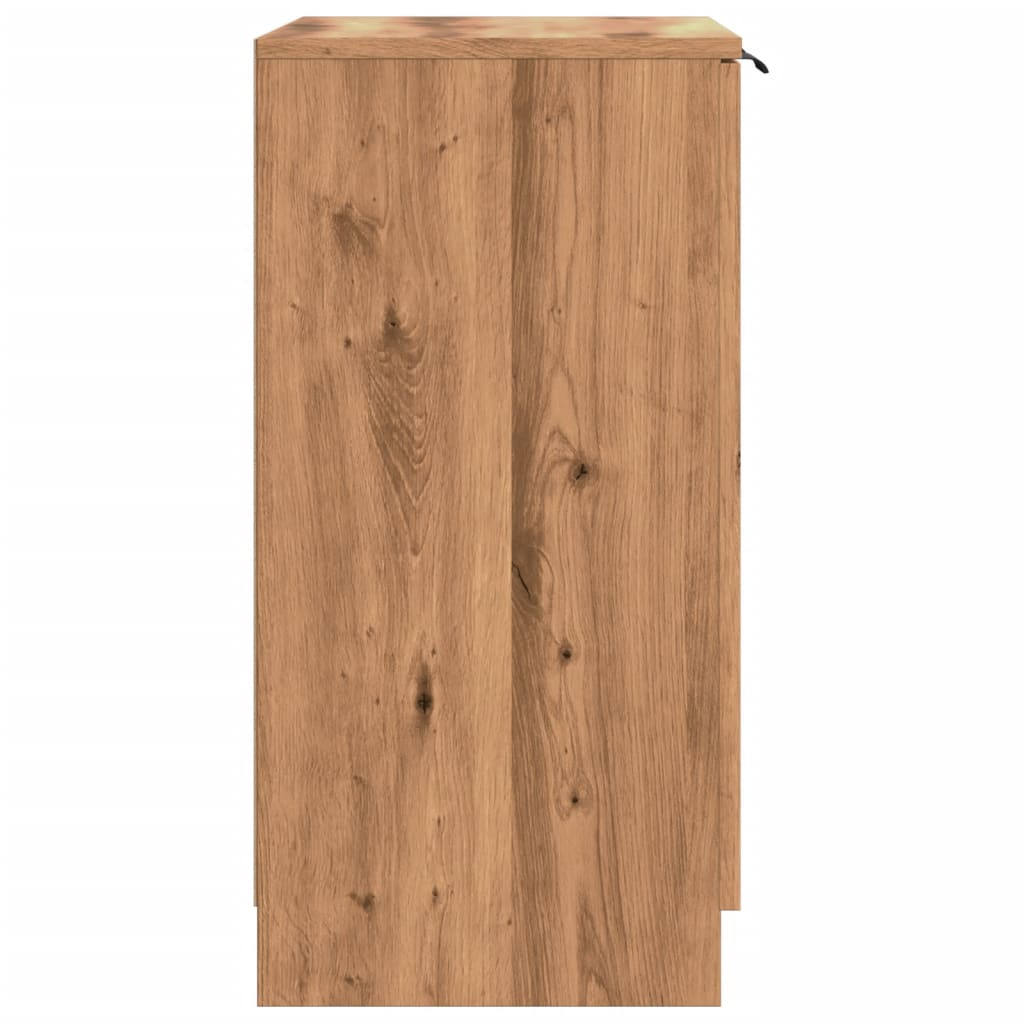 Schuhschrank 59X35X70 Cm Holzwerkstoff Artisan-Eiche