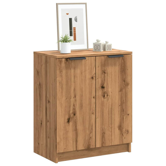 Schuhschrank 59X35X70 Cm Holzwerkstoff Artisan-Eiche